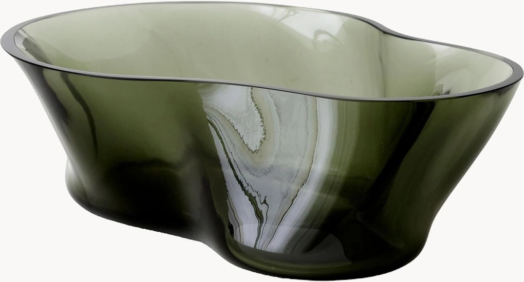 Ciotola decorativa in vetro soffiato Aer