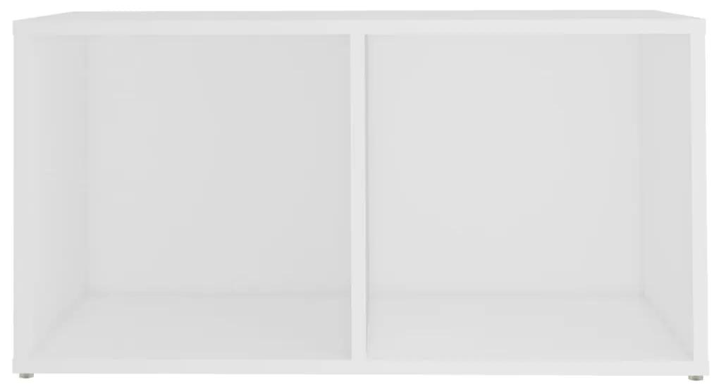 Mobili porta tv 2 pz bianco 72x35x36,5 cm in legno multistrato