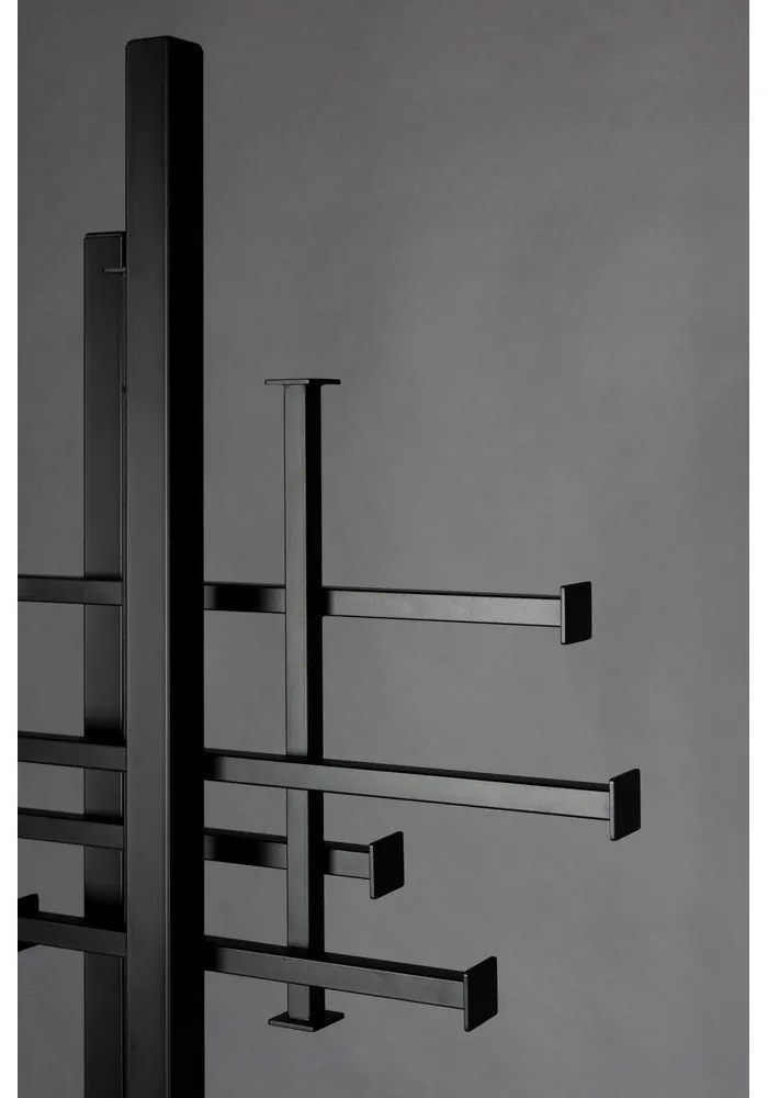 Appendiabiti nero in acciaio 71x185 cm Rumex – Dutchbone