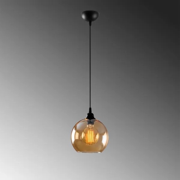 Lampadario su corda ORO 1xE27/40W/230V