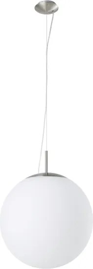 Eglo 63271 - Lampada a sospensione su cavo PIEDALE 1xE27/60W/230V Ø 43 cm cromo opaco