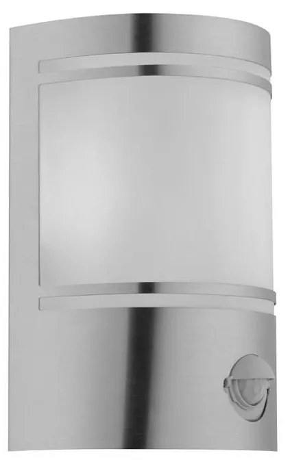 Ecolite Z3019S-CHRM - Applique da esterno con sensore ANIS 1xE27/60W/230V IP44