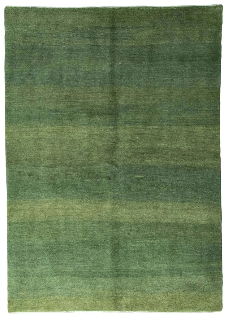 Gabbeh Tappeto persiano 240x170 Verde (Iran) Annodato A Mano