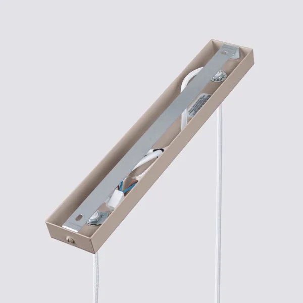 Brilagi - Lampadario a sospensione con filo CRESTO 2xGU10/10W/230V taupe