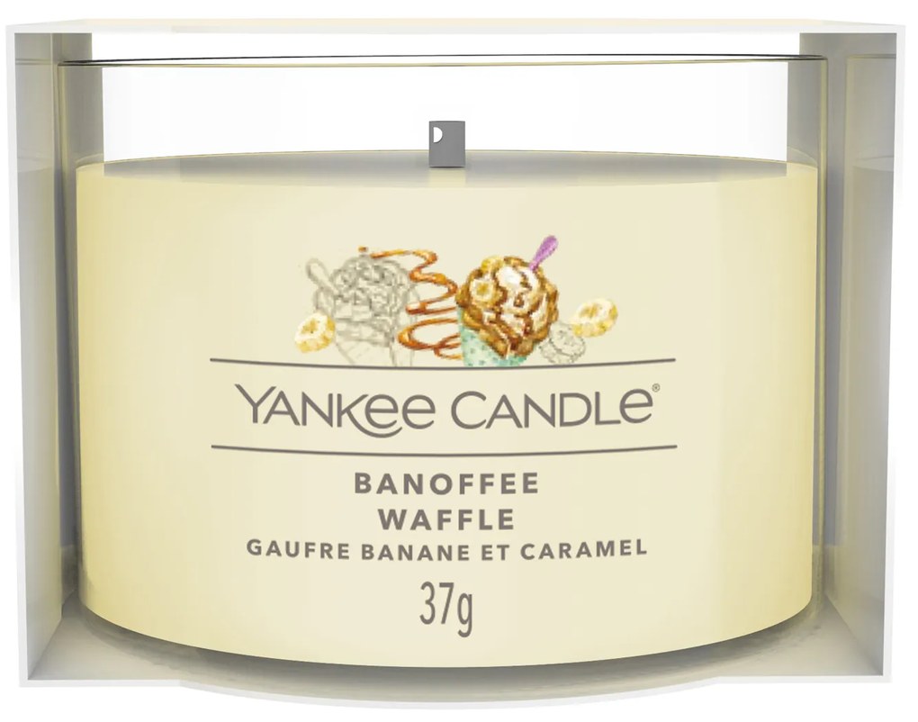 Candela votiva Banoffee Waffle Yankee Candle