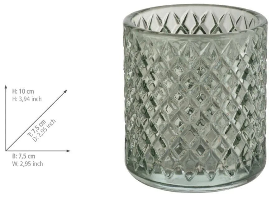 Portaspazzolino color menta in vetro Atessa – Wenko