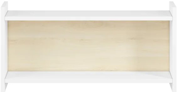 Mensola da parete per bambini BUBO 35x72 cm bianco/rovere chiaro