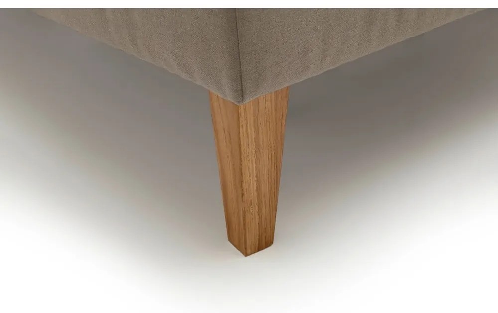 Letto boxspring beige 160x200 cm Stockholm - Meise Möbel