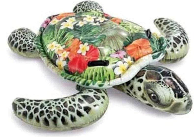 TARTARUGA GONFIABILE CAVALCABILE +3 ANNI cm.191x170 peso kg.2,13 (57555) INTEX