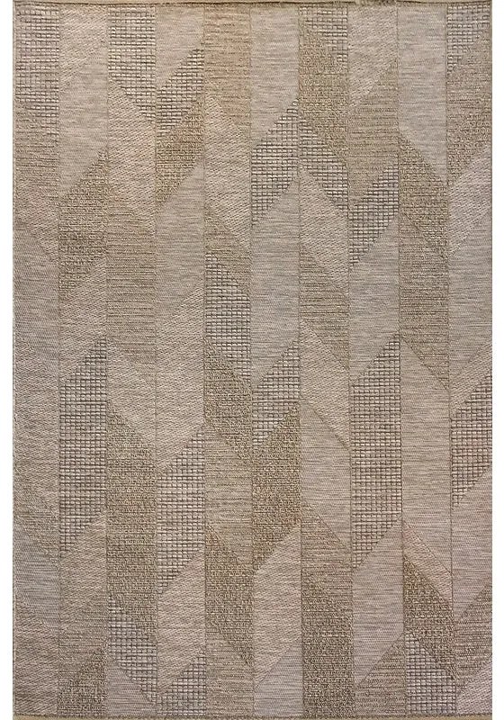 Tappeto Garden geo geometrico beige, L 230 x L 160 cm