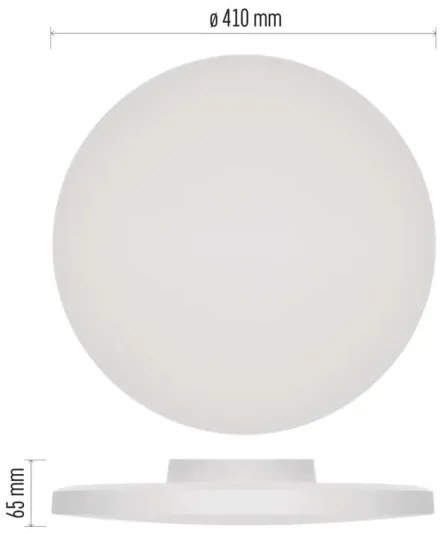 Plafoniera LED da bagno LED/32W/230V 3000/4000/5700K IP55 bianco