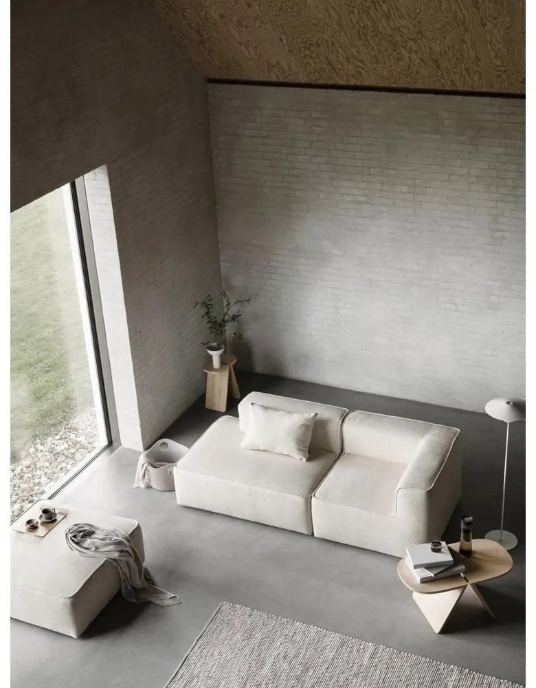 Tavolino in rovere colore naturale 43x80 cm Avio - Blomus