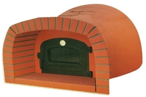 Forno a legna prefabbricato 155 x 110 cm con cappetta mod. 15E Di Fiore Forni