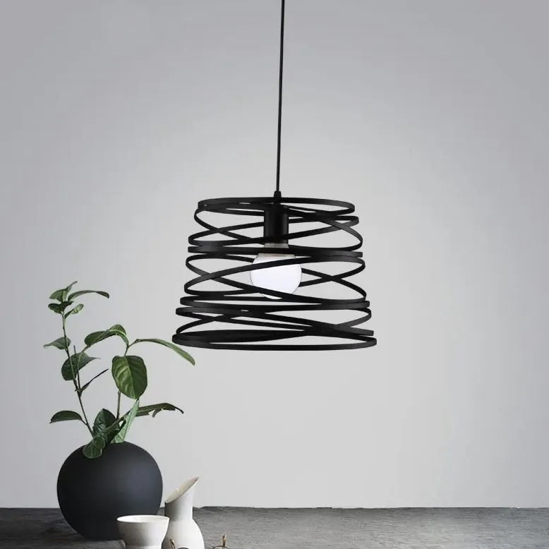 Lampada da soffito Pensile Metallo Loft APP201-1CP