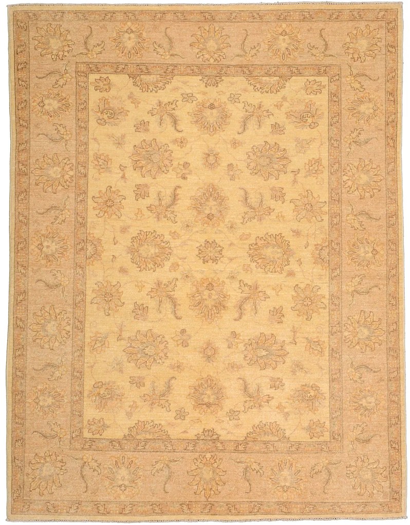 Ziegler Tappeto 190x150 Beige (Pakistan) Annodato A Mano