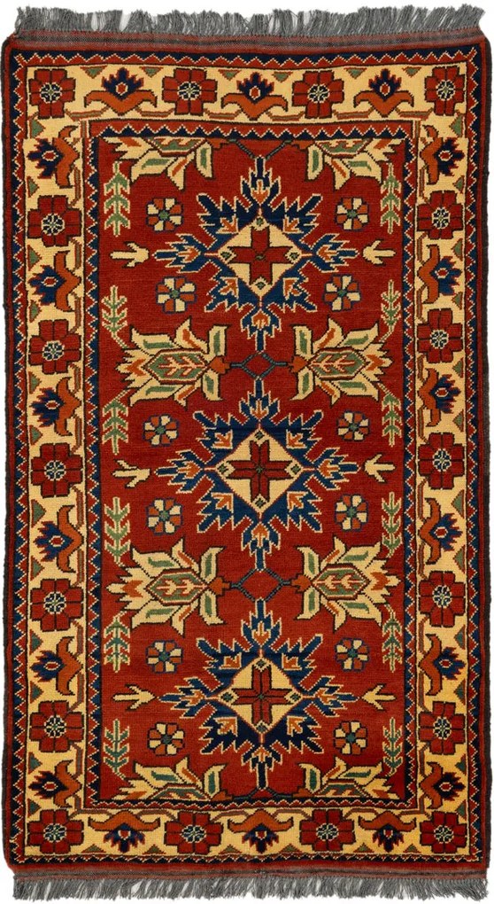 Afghan Tappeto 140x80 (Afghanistan) Annodato A Mano