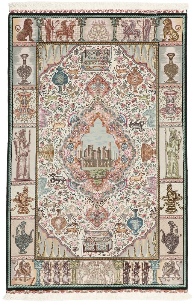Tabriz Tappeto persiano 150 x 100 (Iran) Annodato A Mano