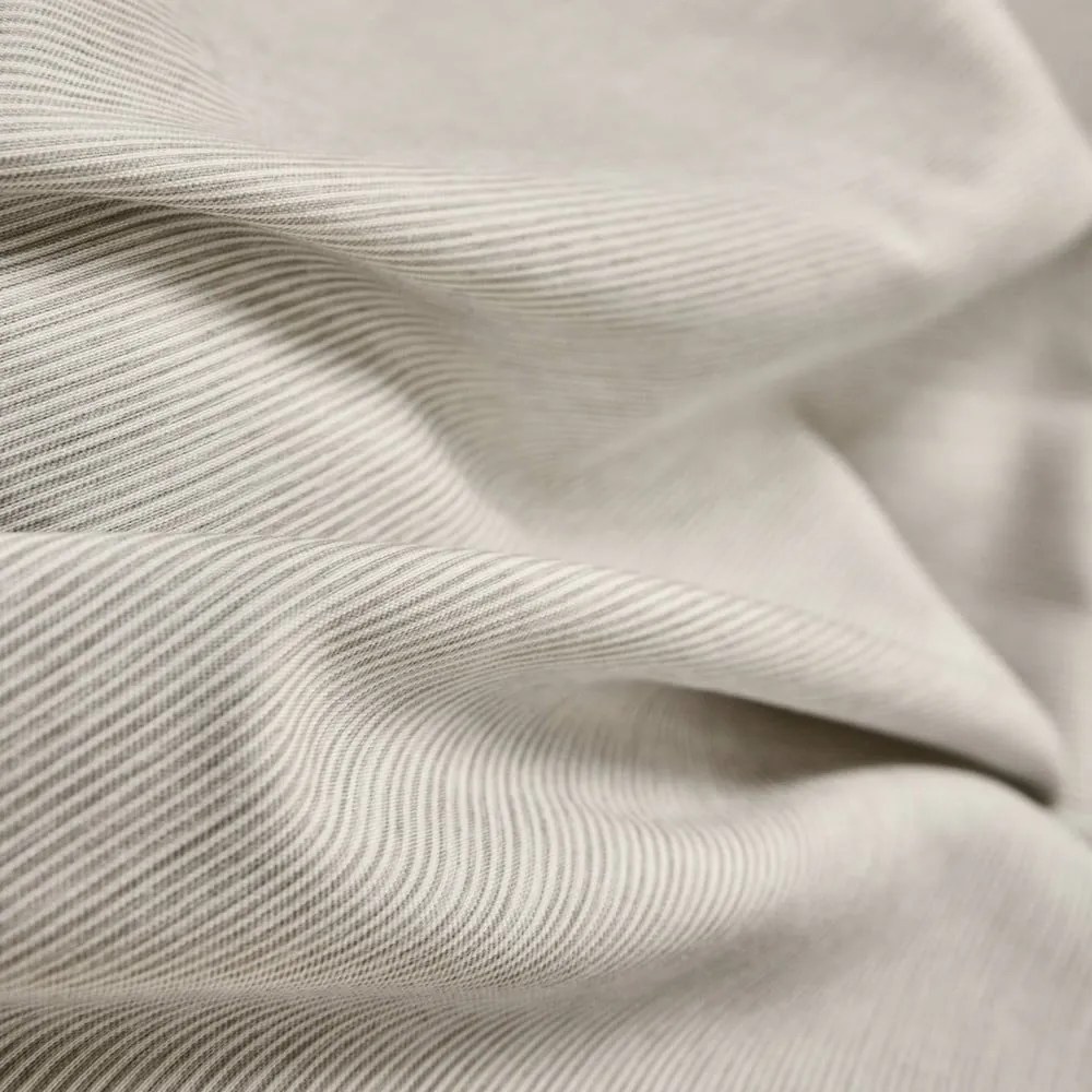 Set copripiumino e federa beige in microfibra per letto matrimoniale ed esteso 240x220 cm Azura – douceur d'intérieur