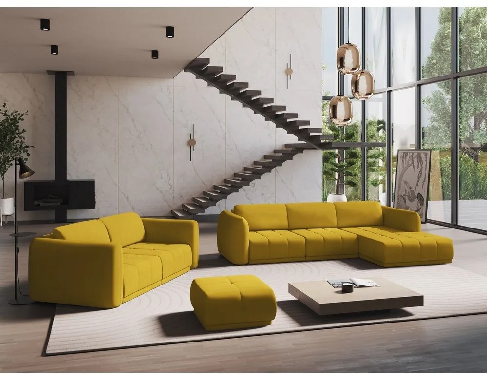 Poggiapiedi giallo Hoku – Makamii