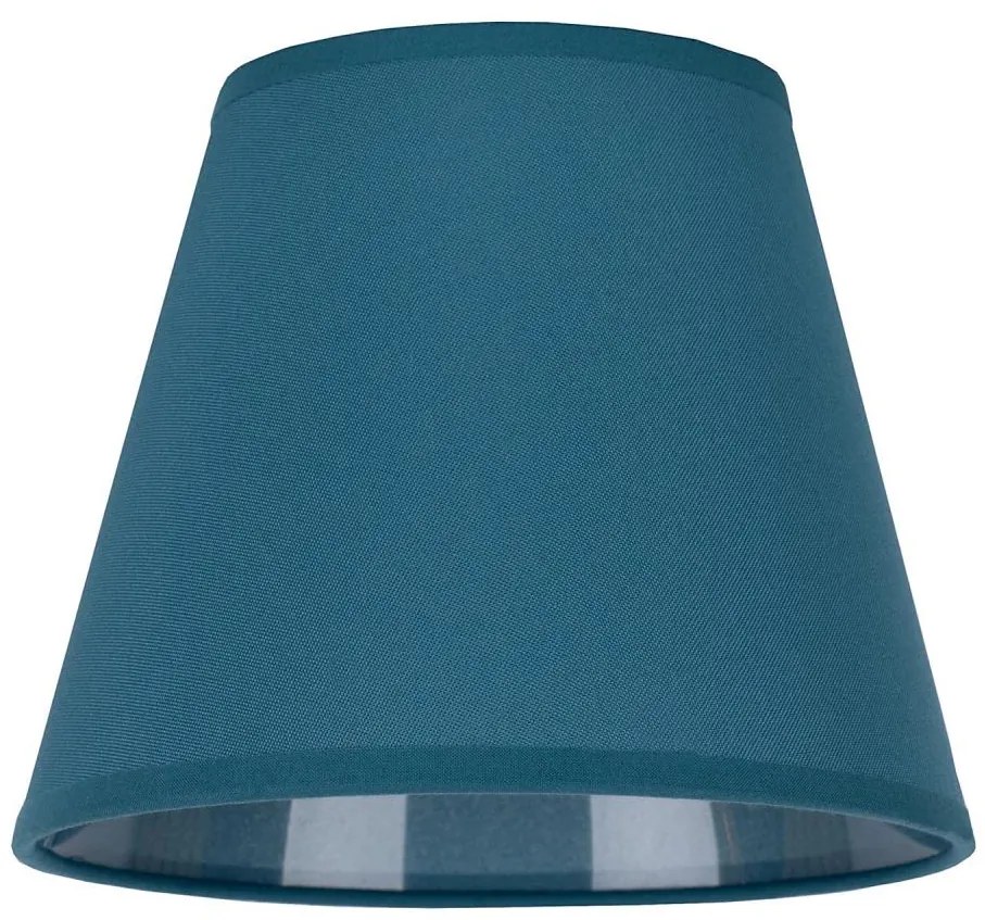 Duolla - Paralume per lampada da tavolo  SOFIA XS E14 diametro 18,5 cm turchese