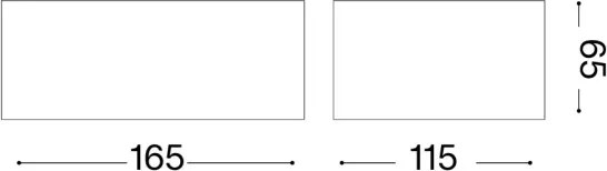 Ideal Lux - Applique da esterno TWIN 1xG9/28W/230V IP44 marrone