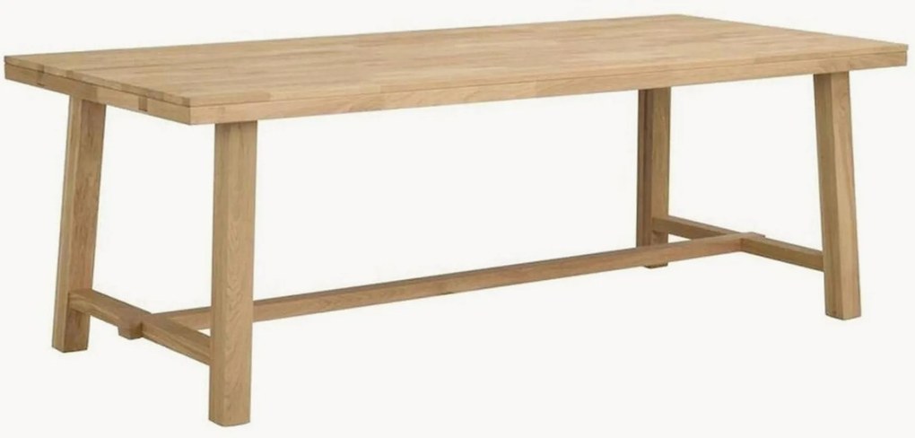 Tavolo allungabile in legno di quercia Brooklyn