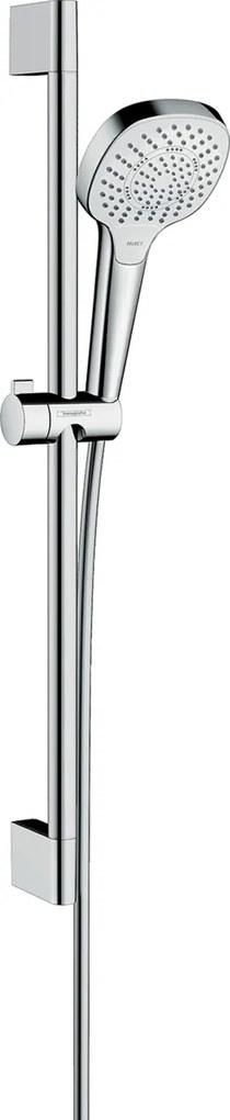 Asta doccia 65 cm con Gruppo Saliscendi e doccetta Bianco Cromo Hansgrohe AXOR Croma Select E Multi 26580400