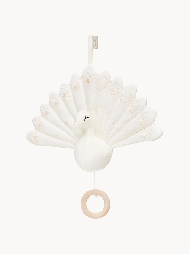 Giostrina in cotone organico Peacock