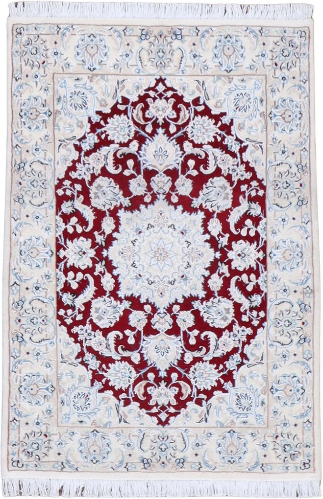 Nain Tappeto 120 x 80 (Iran) Annodato A Mano
