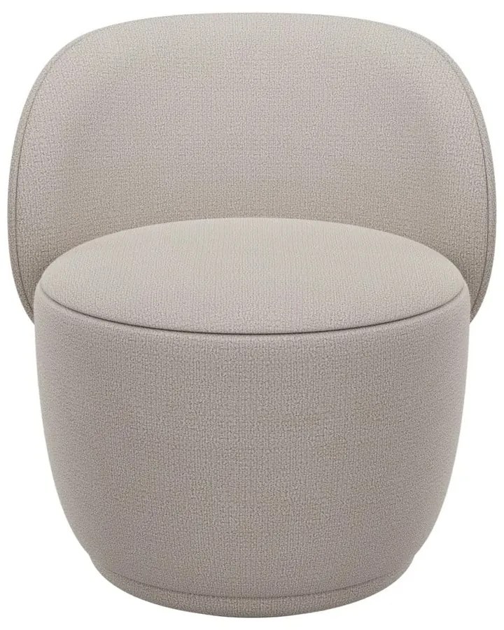 Poltrona in feltro beige Kuon - Blomus