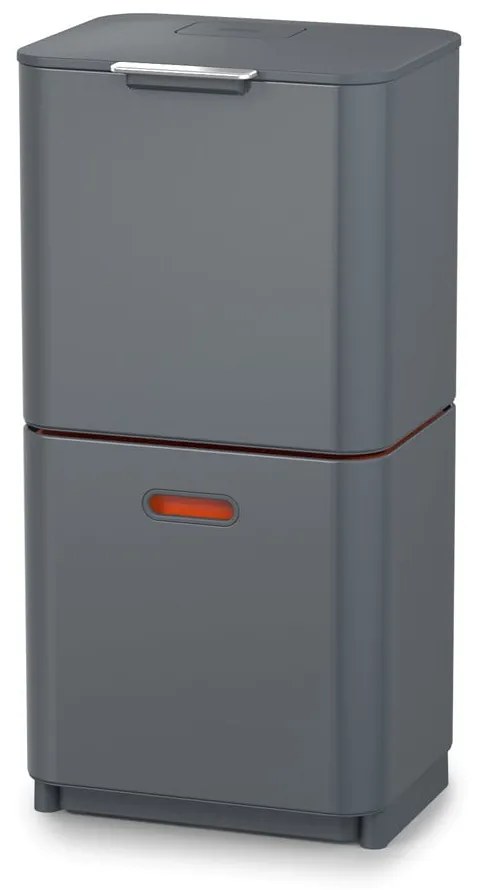 Cestino differenziato grigio grafite Totem Max, 60 l - Joseph Joseph