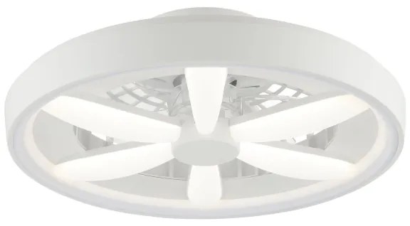 Brilliant - Ventilatore a soffitto LED RGBW GAIANO LED/48W/230V bianco + DO