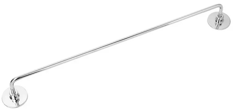 Barra porta asciugamani a muro da 50 cm in acciaio cromato Idea