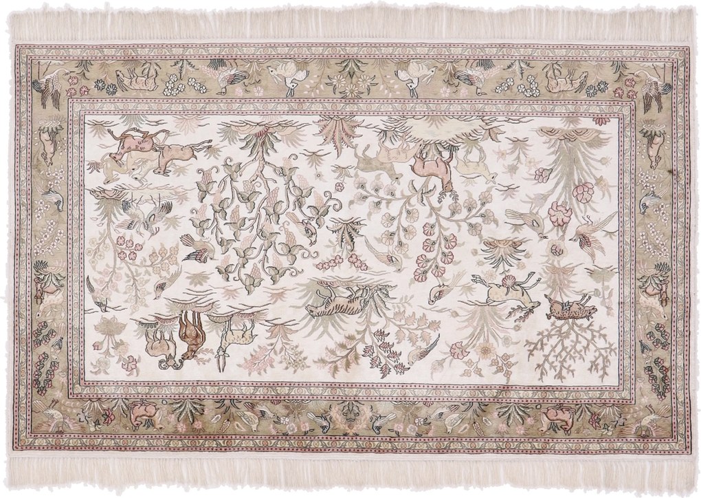 Hereke Tappeto orientale 180x120 (Cina) Annodato A Mano