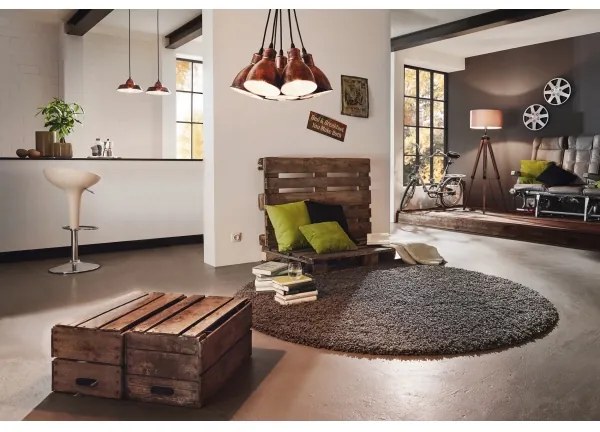 Eglo 49243 - Lampadario AUCKLAND 1xE27/60W/230V