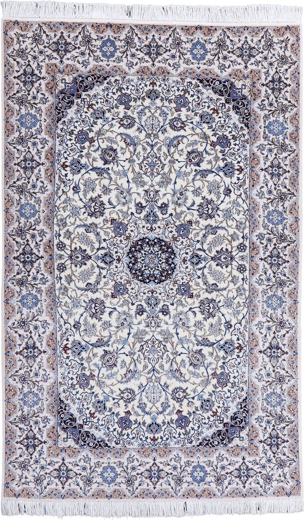 Nain Tappeto persiano 130x200 (Iran) Annodato A Mano