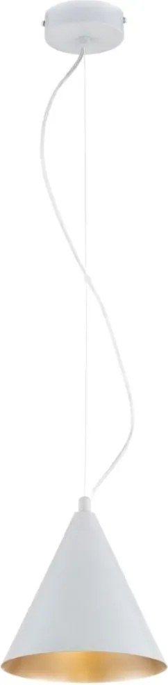 Lampada a sospensione con cavo GANNA 1xE27/15W/230V grigia