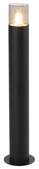 Lampada da terra da esterno moderna nera 70 cm - Odense
