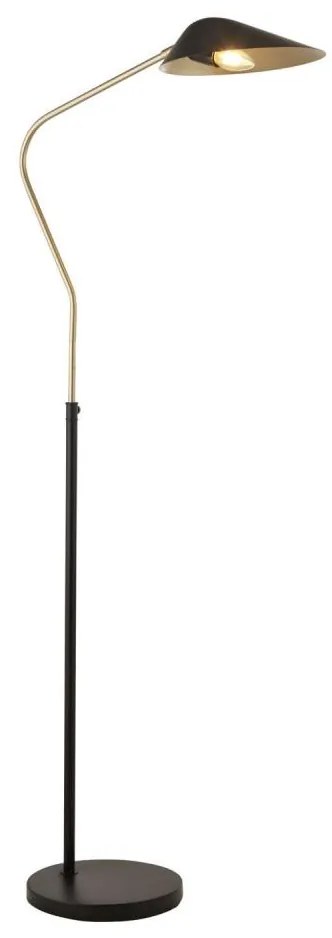 Searchlight EU60420BK - Lampada con piedistallo SWAN 1xE27/10W/230V nero