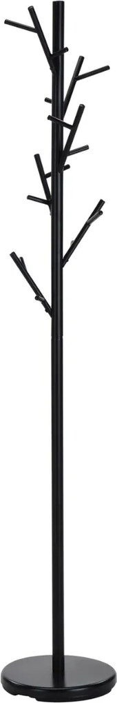 Appendiabiti W33 in nero - H176 cm