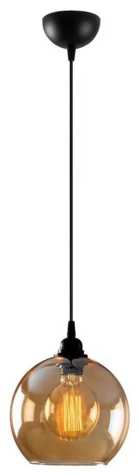 Lampadario su corda ORO 1xE27/40W/230V