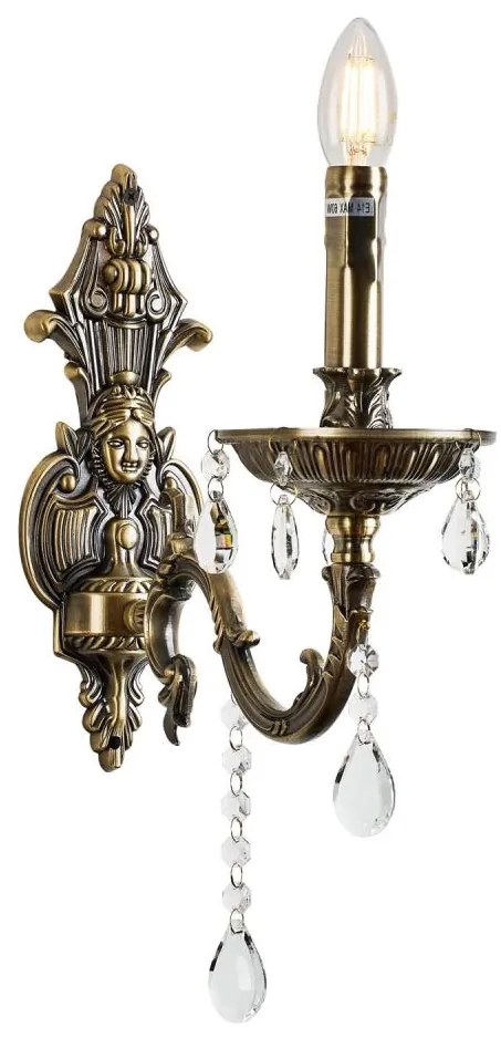 Brilagi - Applique CLASSIC 1xE14/60W/230V ottone