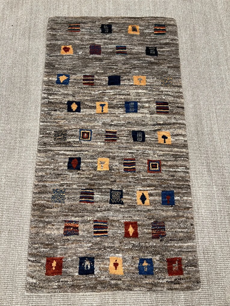 Gabbeh Tappeto persiano 70x130 (Iran) Annodato A Mano