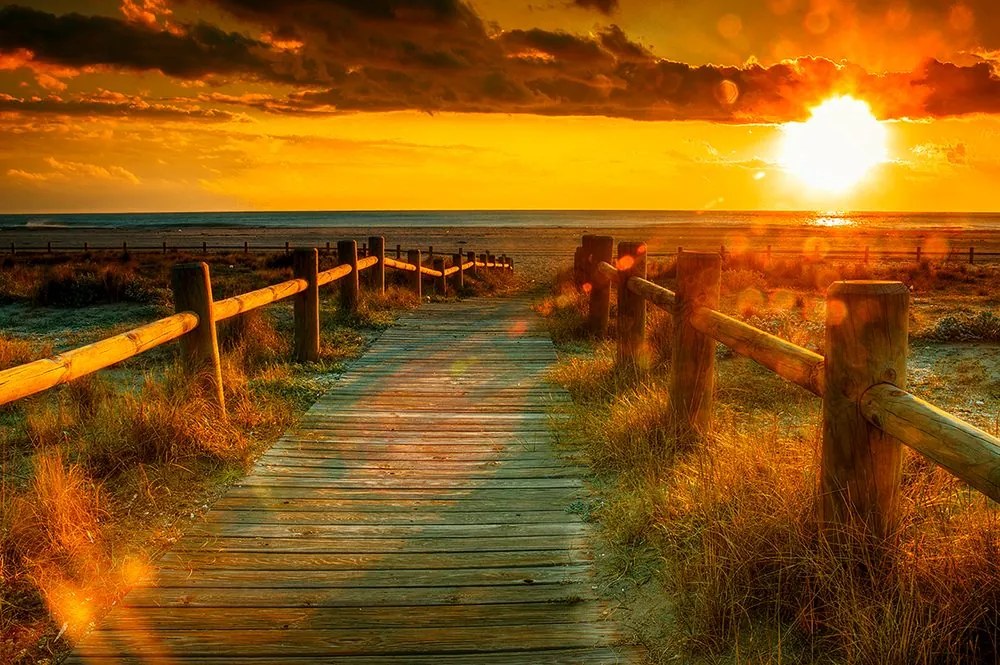 Carta da parati – Tramonto affascinante