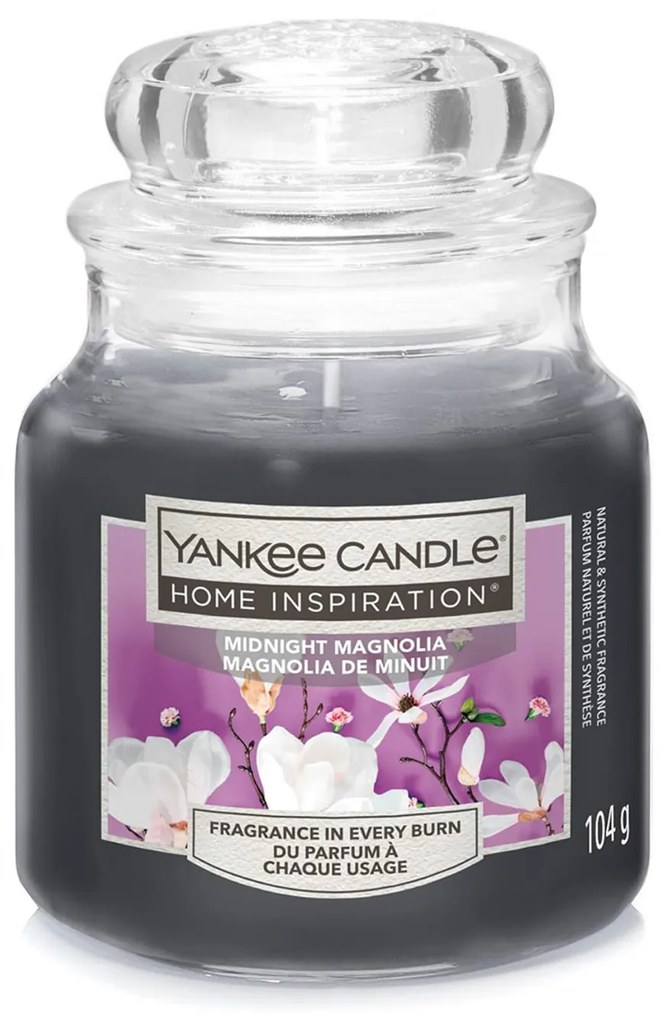 Midnight Magnolia, candela in giara media Yankee Candle