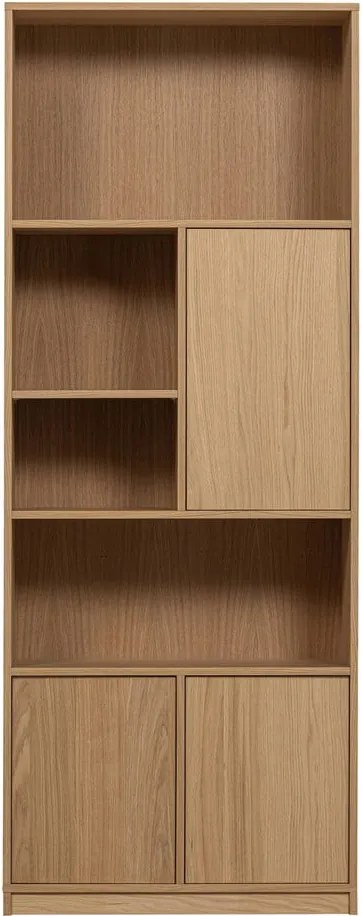 Parete attrezzata modulare in rovere naturale 157x199 cm Modulair - vtwonen