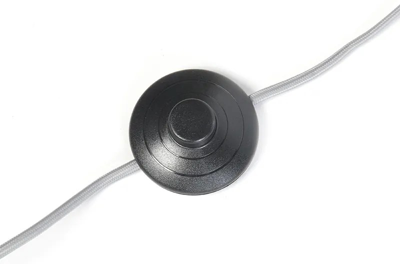 Lampada ad arco intelligente in acciaio con grigio incl. wifi A60 - Bend