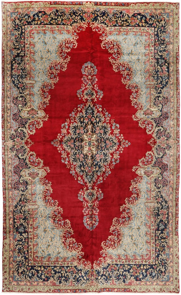 Kerman Tappeto persiano 290x480 (Iran) Annodato A Mano