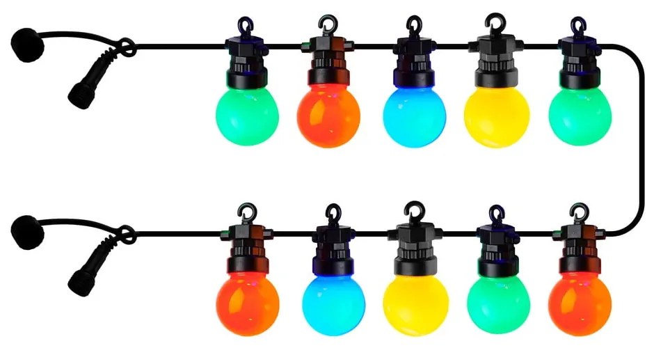 Prolunga per catena luminosa 10 lampadine lunghezza 300 cm Lucas Multi - Sirius
