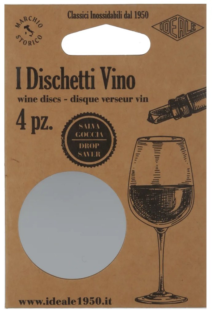 Set 4 dischetti vino IPAC